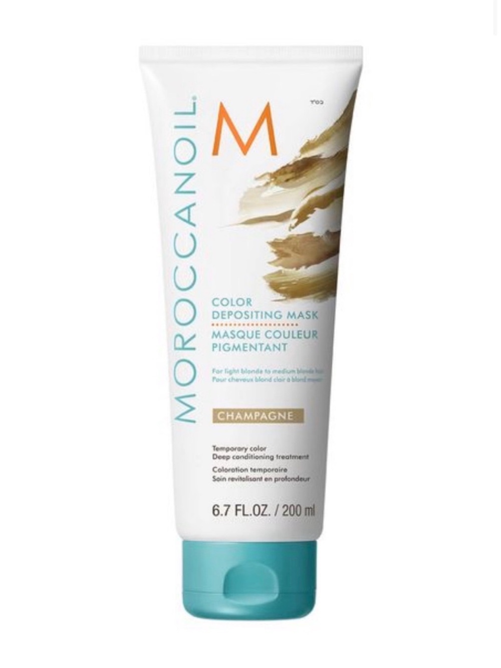 NEW Moroccanoil Color Depositing Mask Champagne Conditioning Color Mask 6.7 oz
